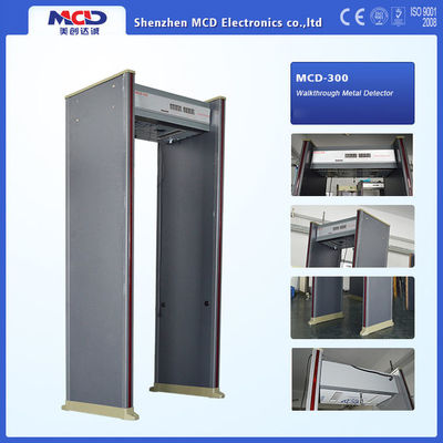 L'alto metal detector 6 del portone della sensibilità 35W Walkthrought individua le zone
